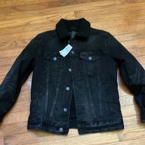 Black Jean lines Jacket